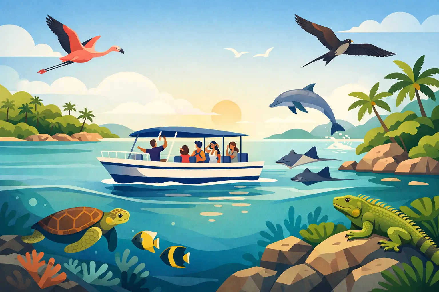 Cayman Islands Wildlife Boat Tour Guide