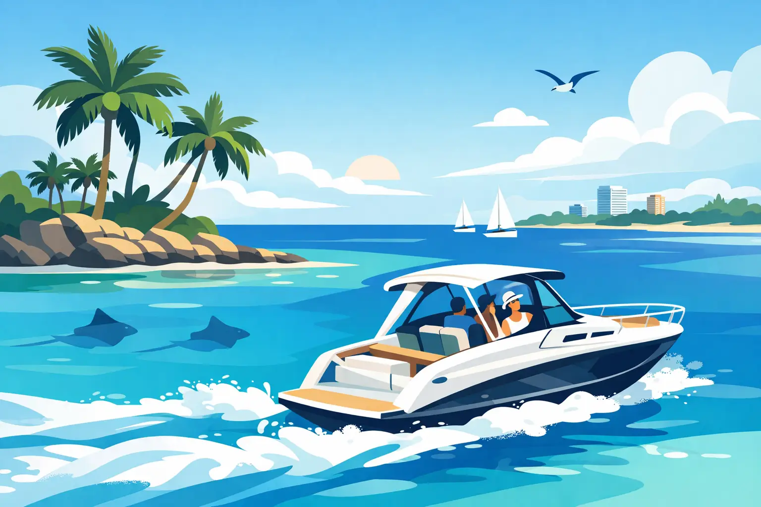 Half Day Private Boat Charter Cayman Guide