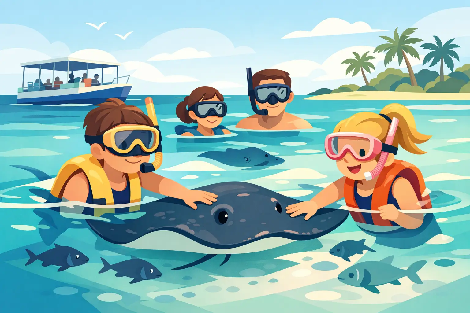 Is Stingray City Safe for Kids?