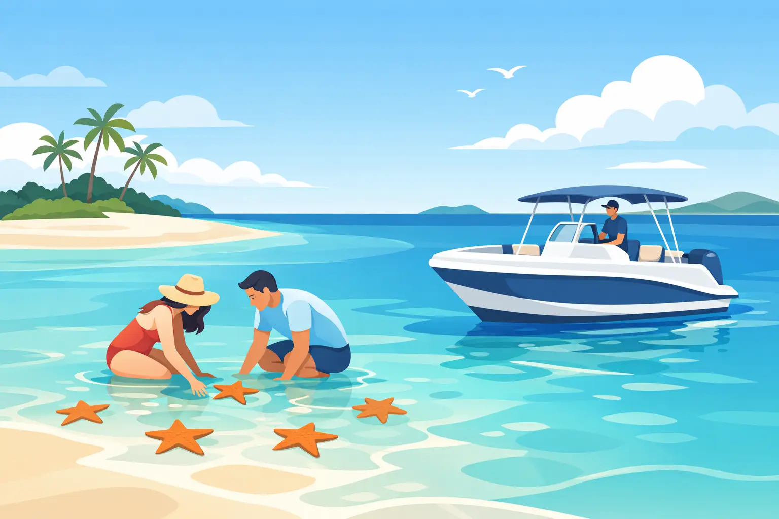 Starfish Point Tour by Boat: What to Expect