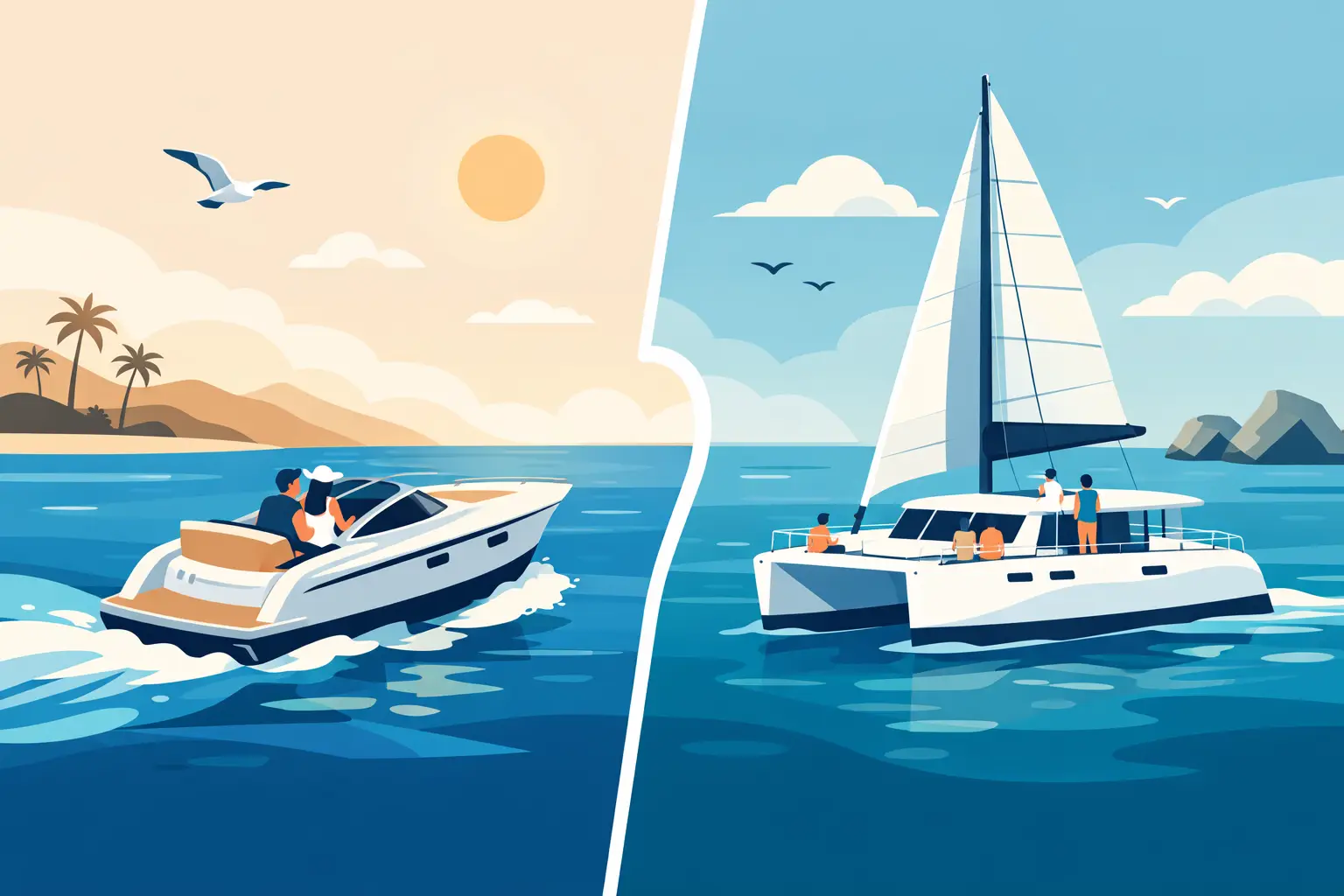 Private Boat Tour vs Catamaran: Which Wins?