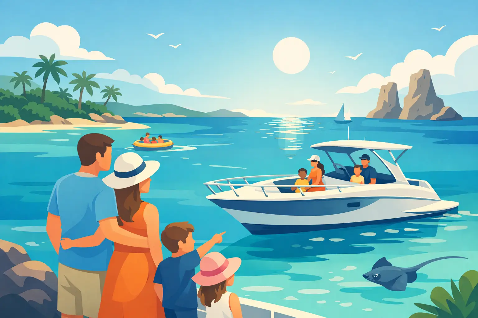 Private Charter for Families in Cayman