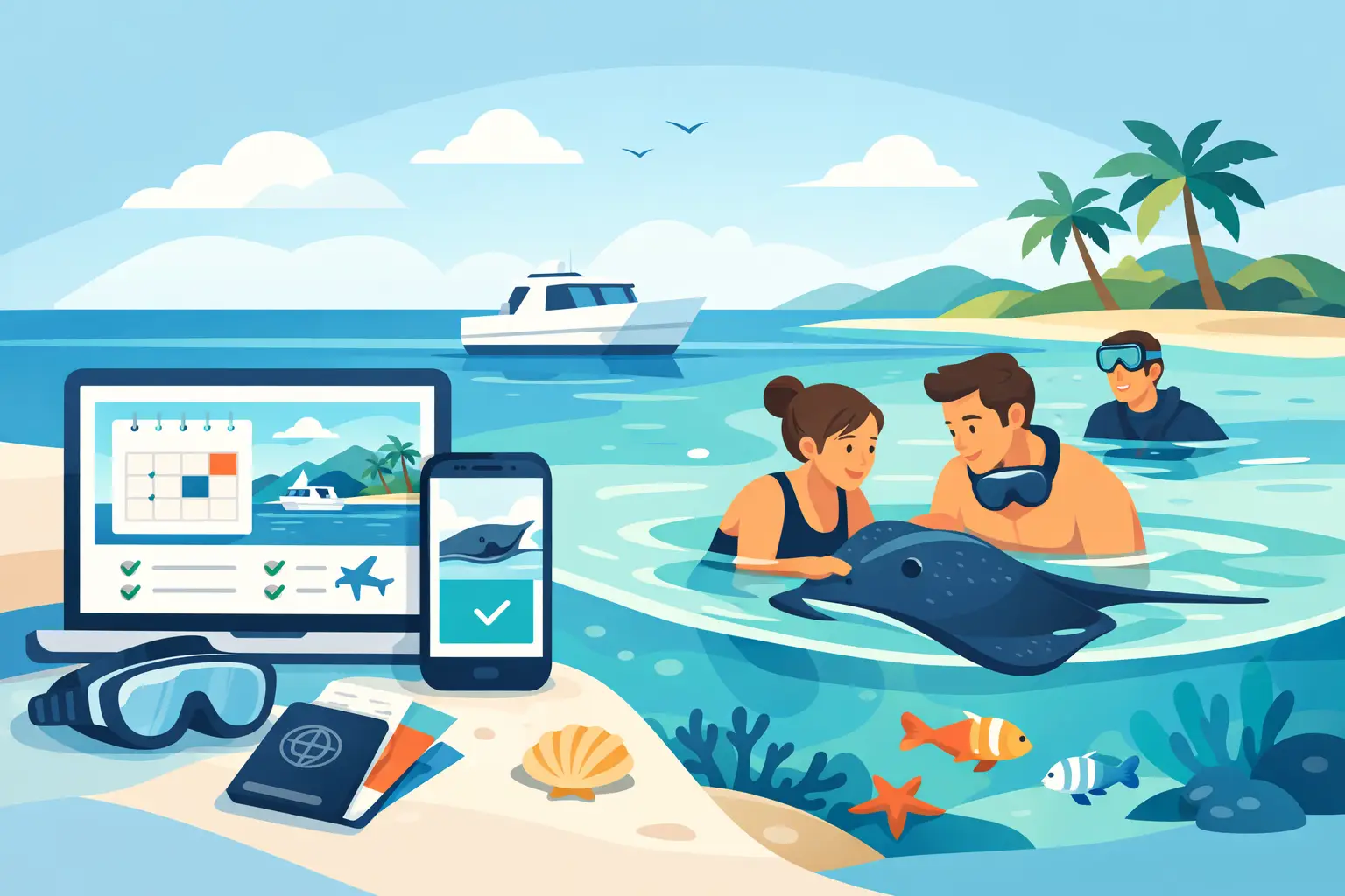 How to Book Stingray Encounters the Right Way