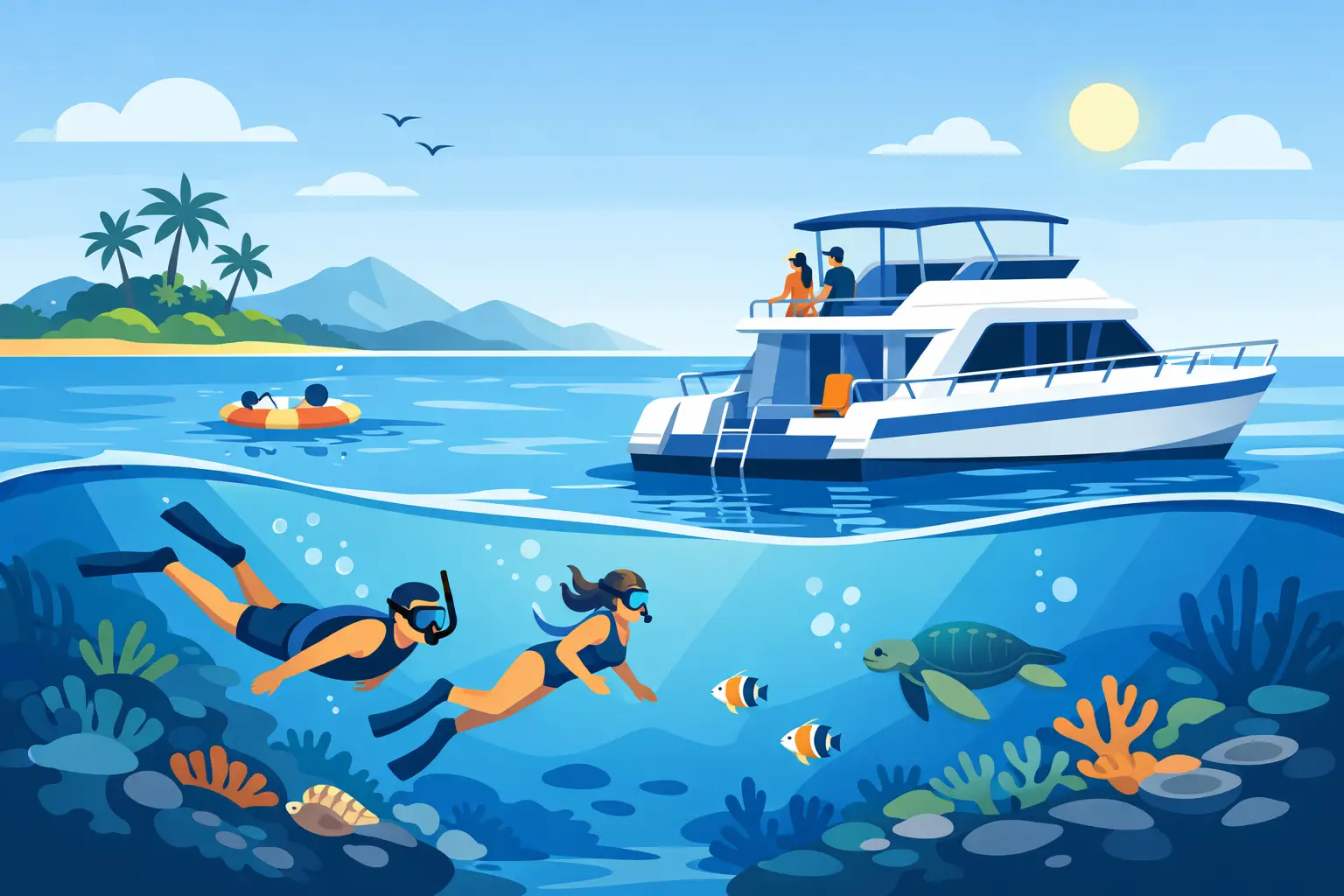 How to Plan a Snorkeling Boat Day