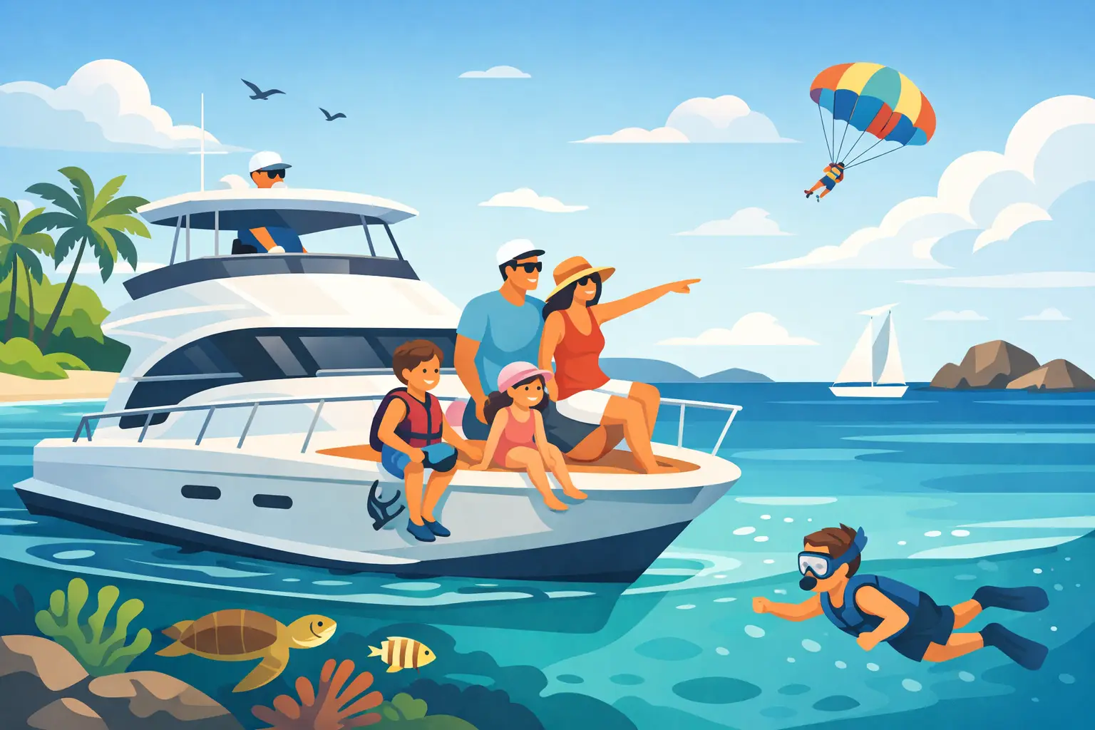 Are Private Charters Good for Families in Cayman?