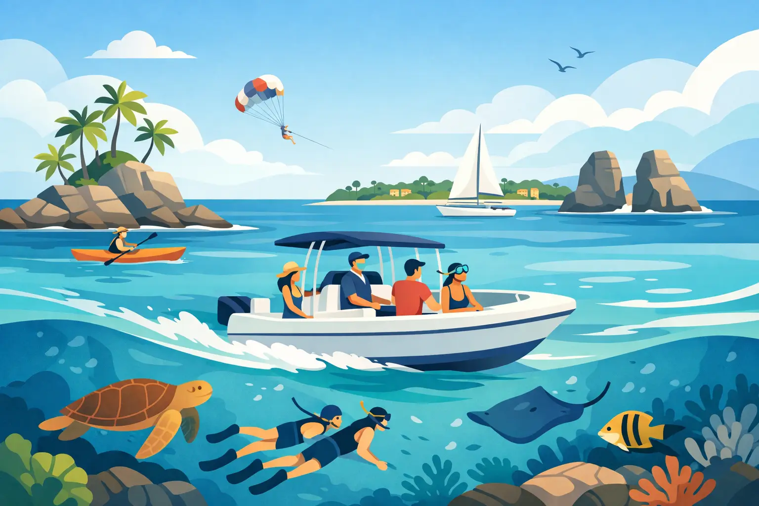 Guided Ocean Adventures Cayman for Your Crew