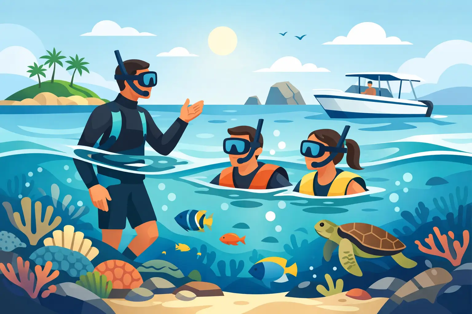 Guided Snorkeling for First Timers in Cayman