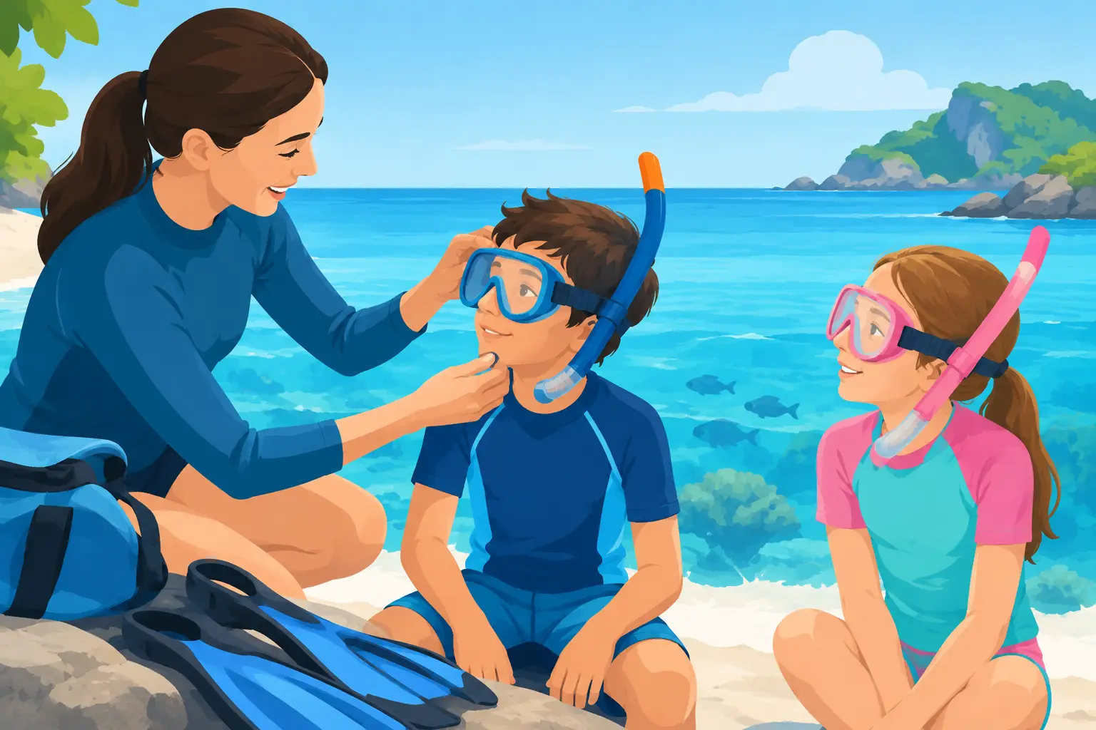 How to Prepare Children for Snorkeling Safely